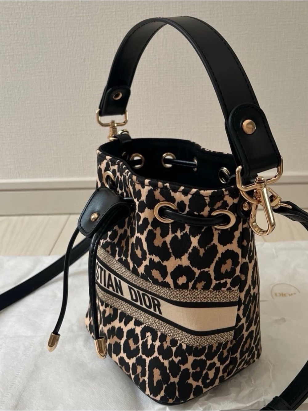 Dior Leopard Makeup Bag (7” x 8”) - Picture 2 of 7